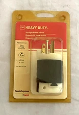 NEW PASS & SEYMOUR  PS5466-XCCV8 NEMA 6-20P 250V 20A Straight Blade Devise PLUG