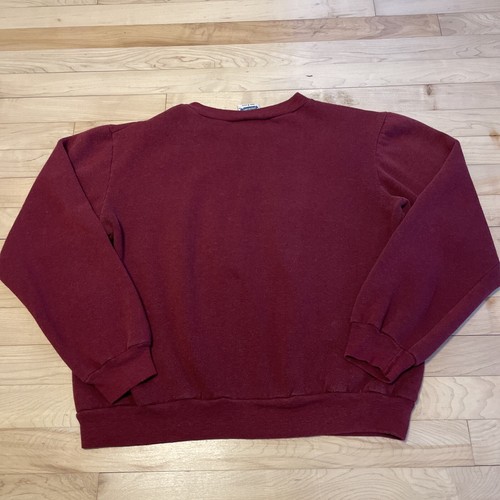 Vintage Washington Redskins Sweatshirt Large Youth Nutmeg Mills Red - Picture 6 of 8