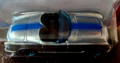 Hot Wheels Zamac 2018 #002 - '55 Corvette 1/64 - Then & Now Série - Neuf En Boîte