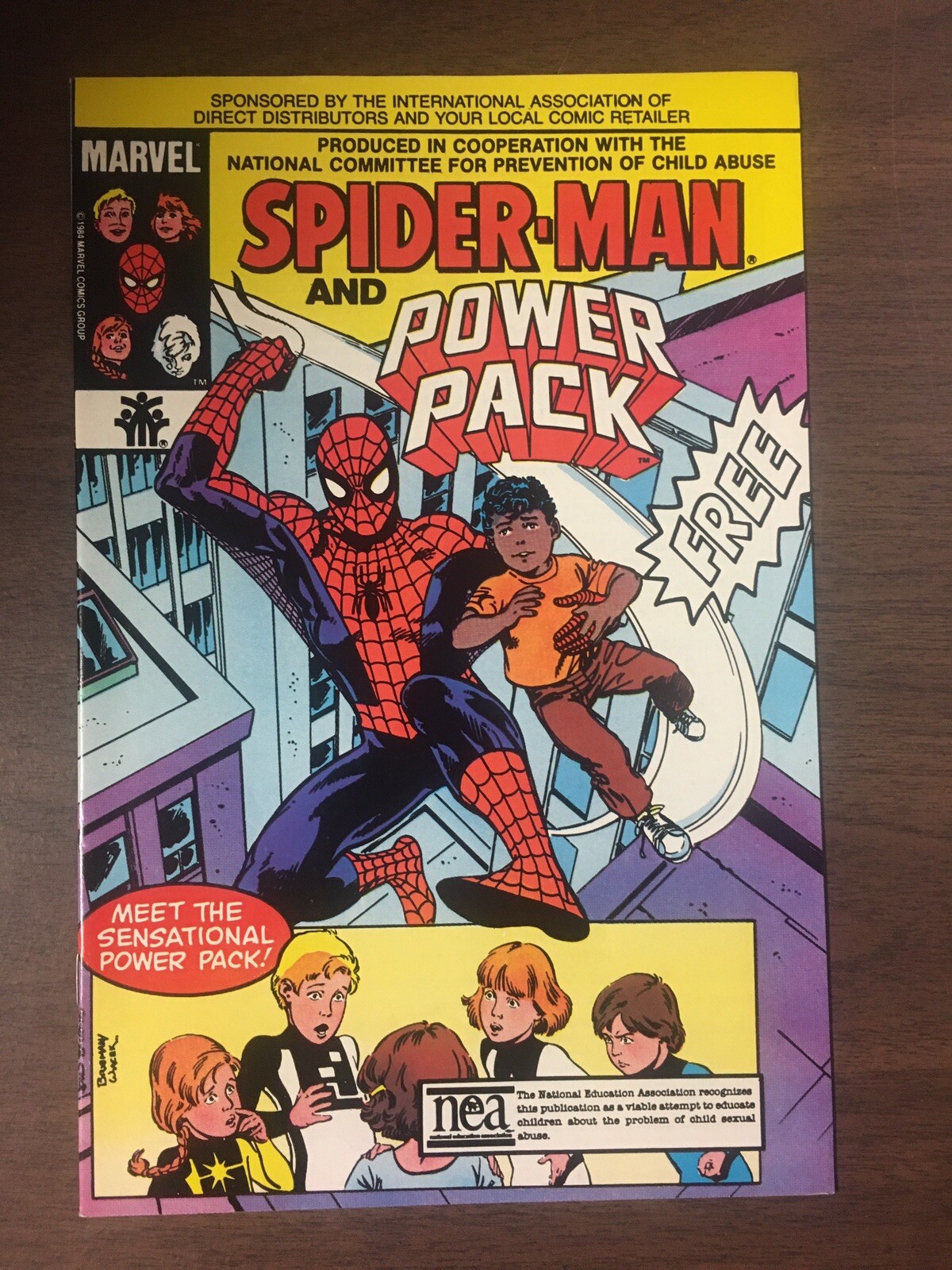 SpiderMan Power Pack 1 Marvel Comic Key 1st & Only Appearance Skip