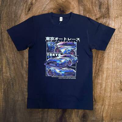 JC020125 - Tokyo Car Enthusiast Regular-Fit Graphic T-Shirt
