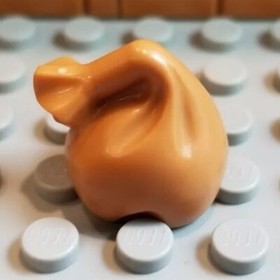 LEGO Medium Nougat Minifig Utensil / Accessory Sack Bag W Handle Item No. 10169