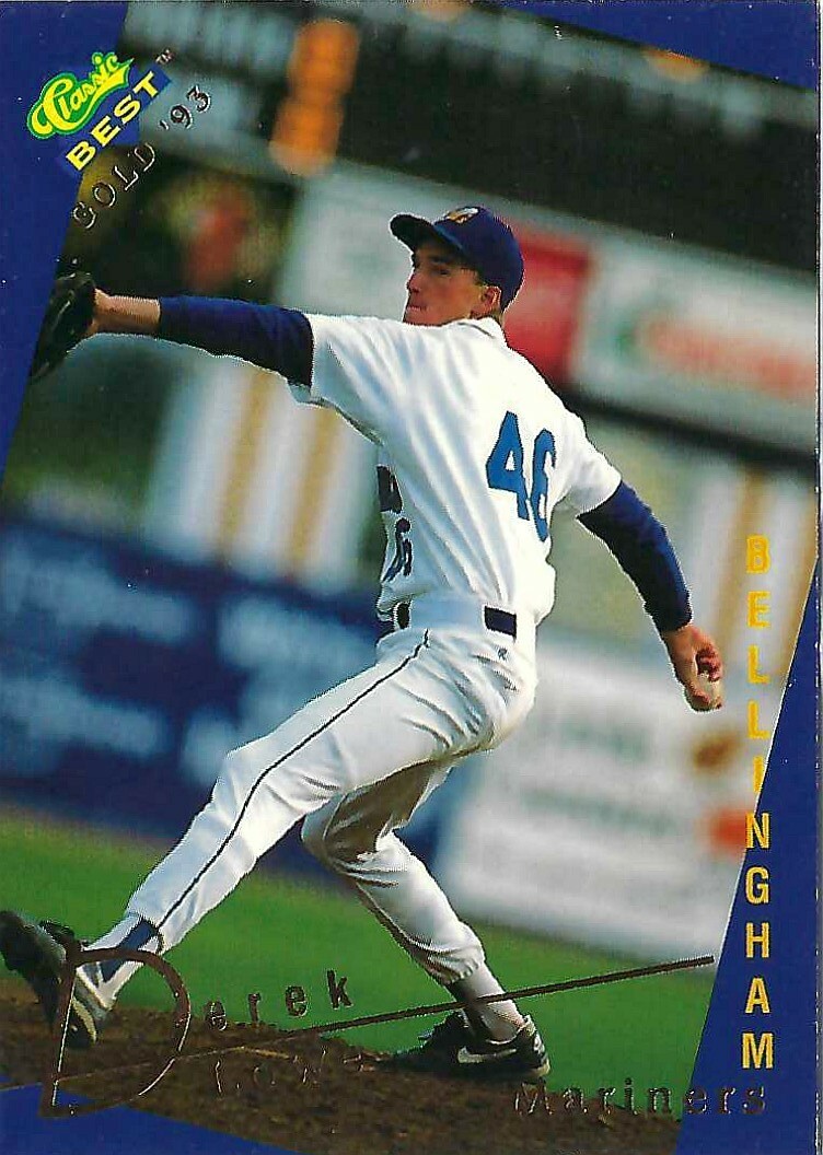 1993 Classic Best Gold Derek Lowe