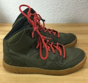 Nike Son Of Force 807242 330 Mens Mid Shoes Dark Loden Green Leather Size  8.5 M | eBay