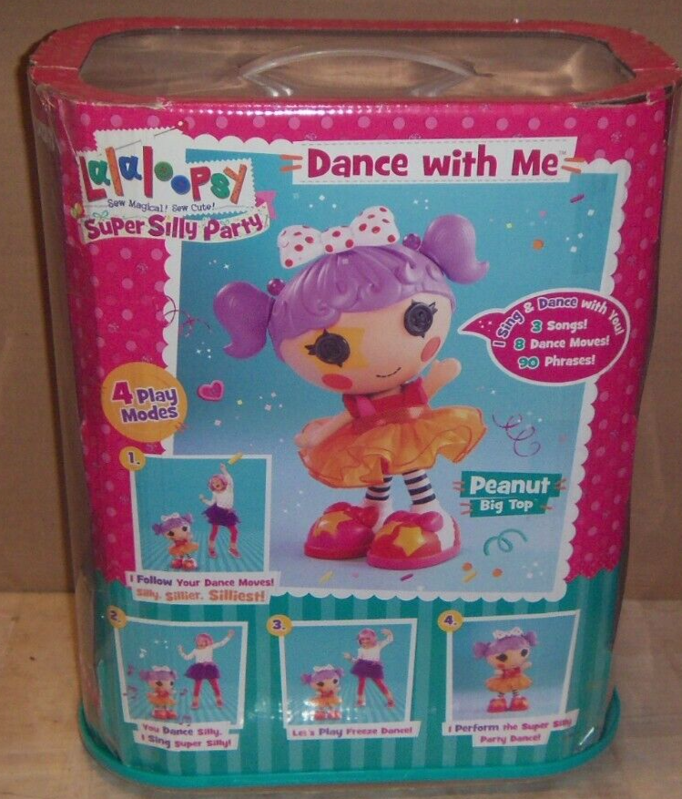 Lalaloopsy DANCE WITH ME Peanut Big Top 11" Interactive Doll Sings