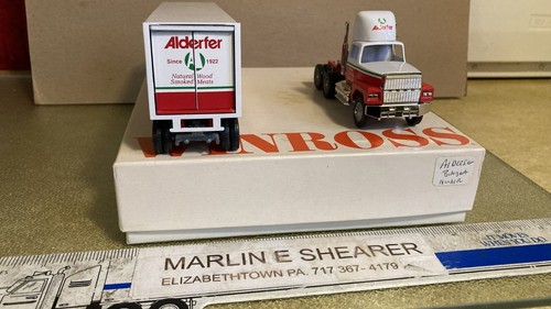 ALDERFER wood smoked meats HARLEYSVILLE PA. TRUCK TRAILER WINROSS TRUCK - Picture 3 of 3