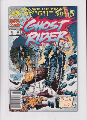 Ghost Rider (1990) #  31 Australian Var (6.0-FN) (676902)1st Full Midnight So...