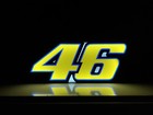 Valentino Rossi Insegna targa luminosa 3D moto gp lighted sign led 46 logo
