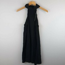 Lulus Trapeze Dress Womens XS Little Black Dress NWT Witchy Whimsigoth
