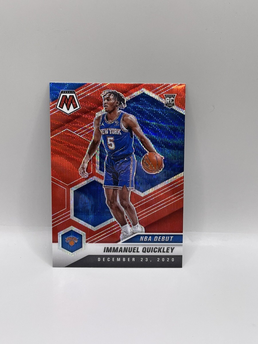 人気SALE，2025 【PSA10 GEM MINT】Immanuel Quickley 2020-21 Panini