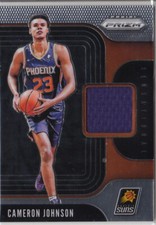 19/20 2019-20 Panini Prizm Sensational Swatches #10 Cameron Johnson Suns