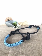 indian bosal attachment light blue bitless bridle minis to drafts