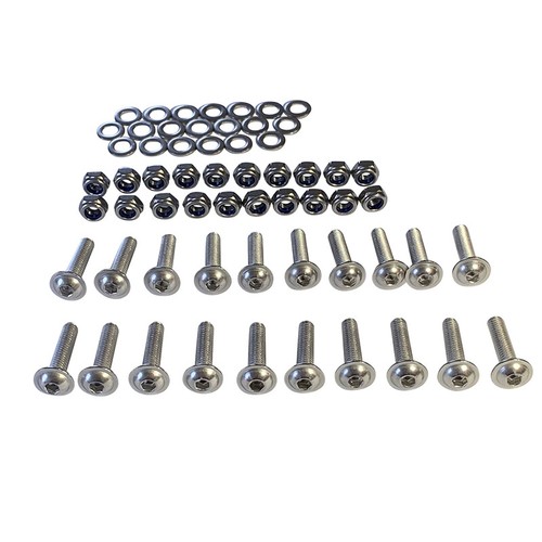 Golf Cart Fender Flare Mounting Hardware Kit Stainless Steel Bolt W