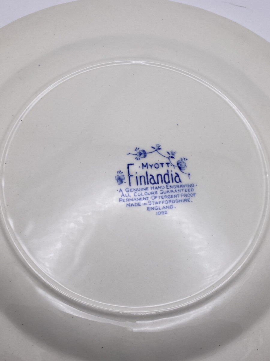 Myott Finlandia Staffordshire Five Piece Dinnerware Place