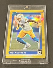 2021 DONRUSS OPTIC TRE’ MCKITTY GOLD PRIZM REFRACTOR SSP RC #’d 01/10! 1ST CARD!