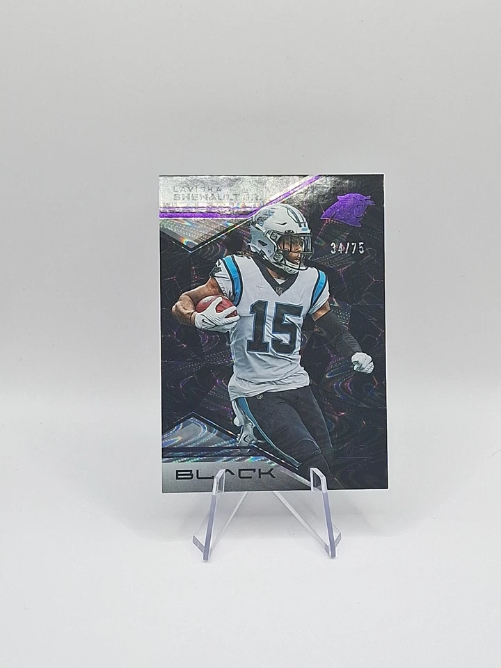2023 Panini Black #20 Laviska Shenault Jr. 34/75 Carolina Panthers - Image 4 of 4
