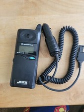 Motorola MicroTac 650e Vintage cell phone With Car Charger NOT TESTED/ FOR PARTS