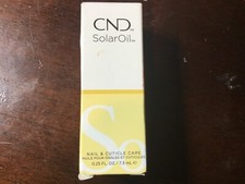 cnd solar oil nail  cuticle oil.25 oz new