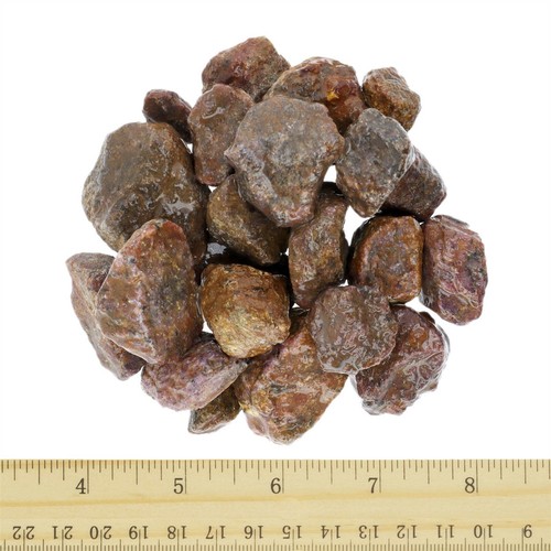 1 Pfund Saphir Rubin Korund grobe Steine - 0,5" bis 1,75" Durchschnitt - Tumbling Rocks - Bild 2 von 3