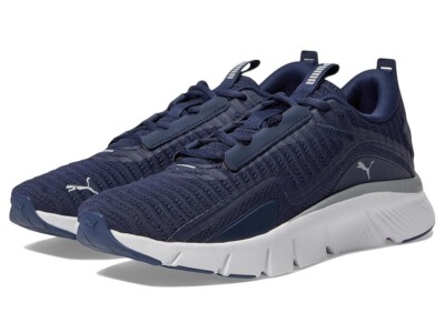 PUMA Flexfocus Lite Better Knit Men's Shoes Club Navy/Cool Mid Gray : 9 D - Med