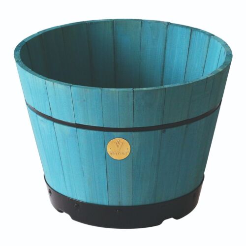 Medium Barrel Garden Planter -  VegTrug Medium Build a Barrel Blue - 第 1/2 張圖片