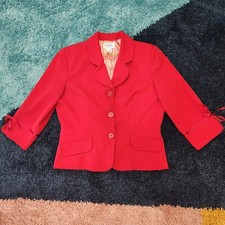 Vintage 80s Red Bob Mackie Blazer