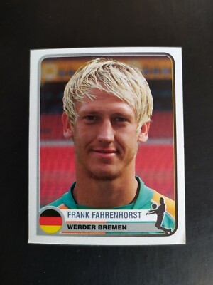 FIGURE CHAMPIONS LEAGUE 1955-2005 WENDER BREMA FAHRENHORST n 374 NEW VELINA