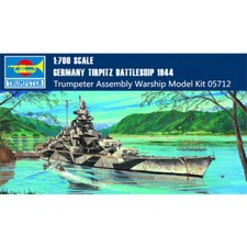 Trumpeter 05712 1/700 Scale Germany Tirpitz B...