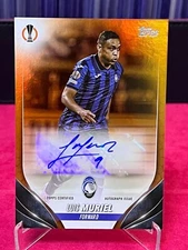 Bergamo Luis Muriel 2023-24 Topps UCC Flagship Atalanta Auto #16/25 A-LU