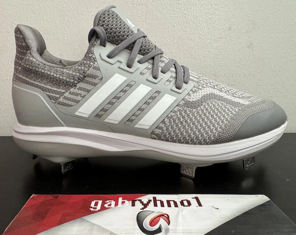 adidas Gray 8.5 US Baseball & Softball Shoes & Cleats for Men for  display picture 1