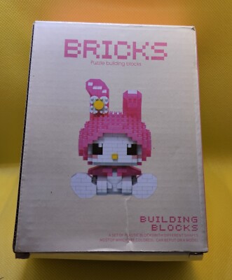 DIY Sanrio My Melody Model Mini Building Block Set