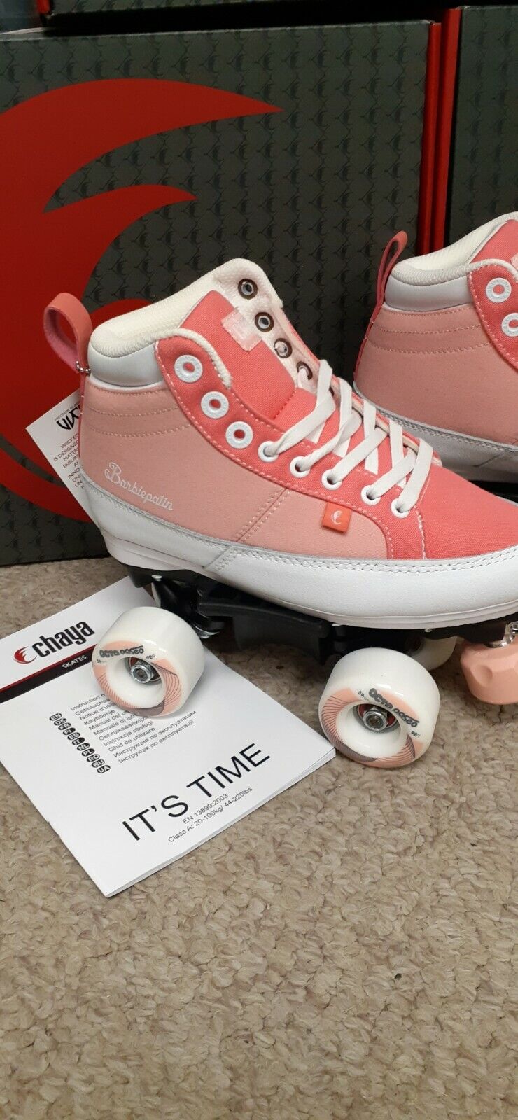 Chaya Kismet Barbiepatin Skatepark Roller Skates  Women's Size U