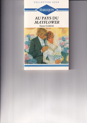 HARLEQUIN COLLECTION.  AZUR N°971 - AU PAYS DU MAYFLOWER - E. GOLDRICK