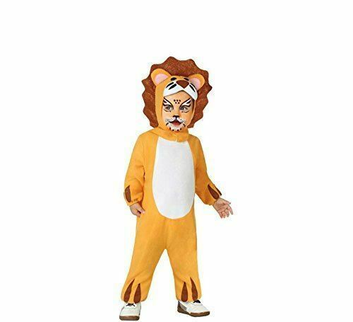 COSTUME CARNEVALE LEONE VESTITO BAMBINO ANIMALI SAVANA TAGLIA 0-6 MESI  ATOSA | eBay