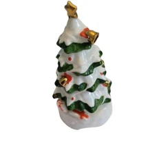 Ceramic Christmas Tree Hand Bell Dinner bell Taiwan