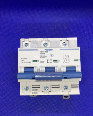 ASI NDB1-125C100-3 Miniature Circuit Breaker,DIN Rail Mount High Current Circuit