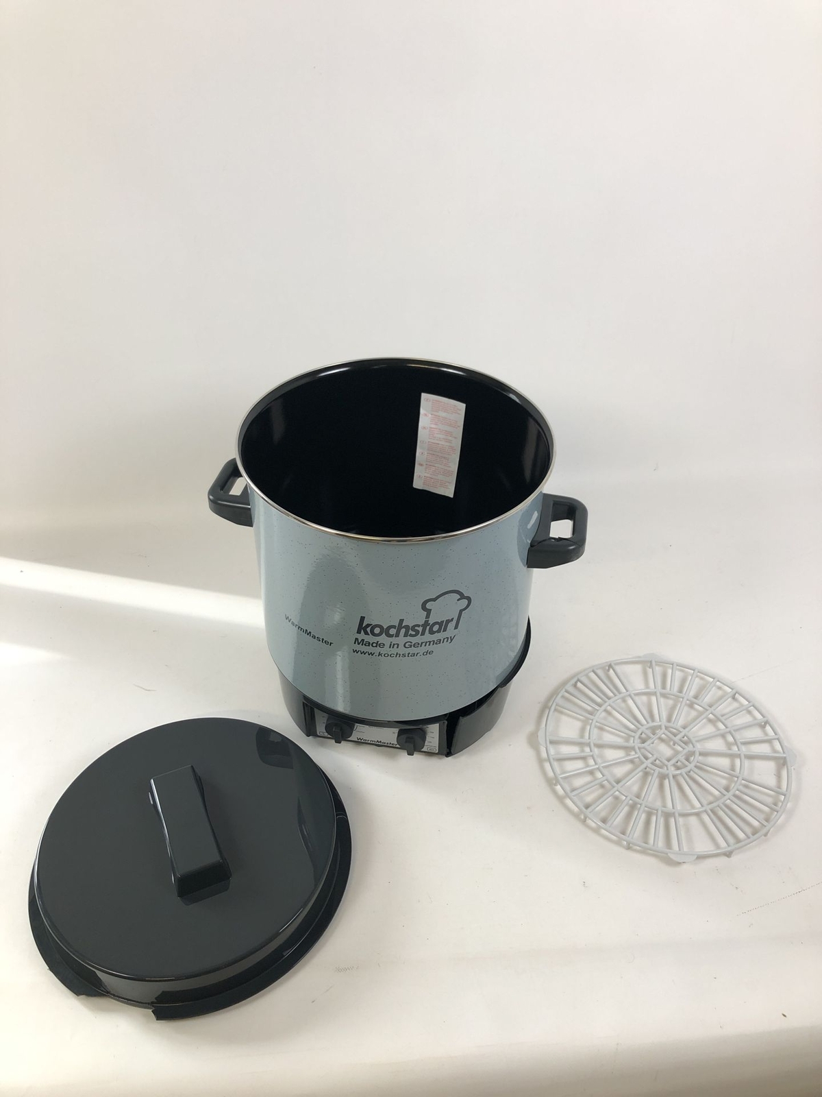 Kochstar Einkochautomat WarmMaster S, 1800W, 27-29L, Emaille, Zeitschaltuhr