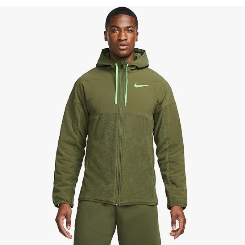 Nike Therma fit Winterized Full zip Training Hoodie Men s Size L