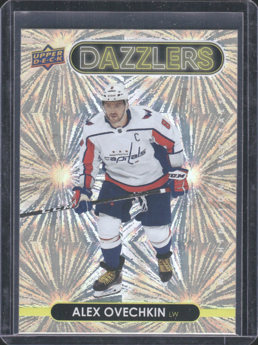 Alexander Ovechkin 2021 Upper Deck #DZ-47 Dazzlers - Orange Price