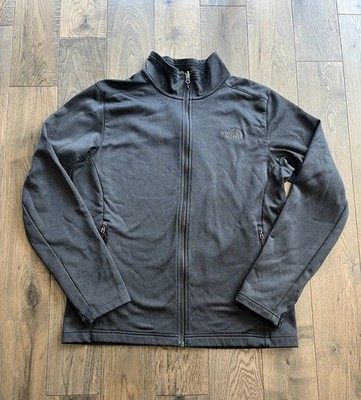 The North Face Full Zip Jacket Dark Gray Black Size L Style NFOA2TC6 Outdoors