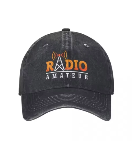 Ham Radio Cotton Baseball Cap Amateur Radio Adjustable Sun Protection Free P&P