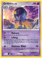 Drifblim - 16/100 - Pokemon Stormfront Non-Holo Card NM