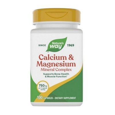 Calcium And Magnesium Mineral Complex 100 Caps