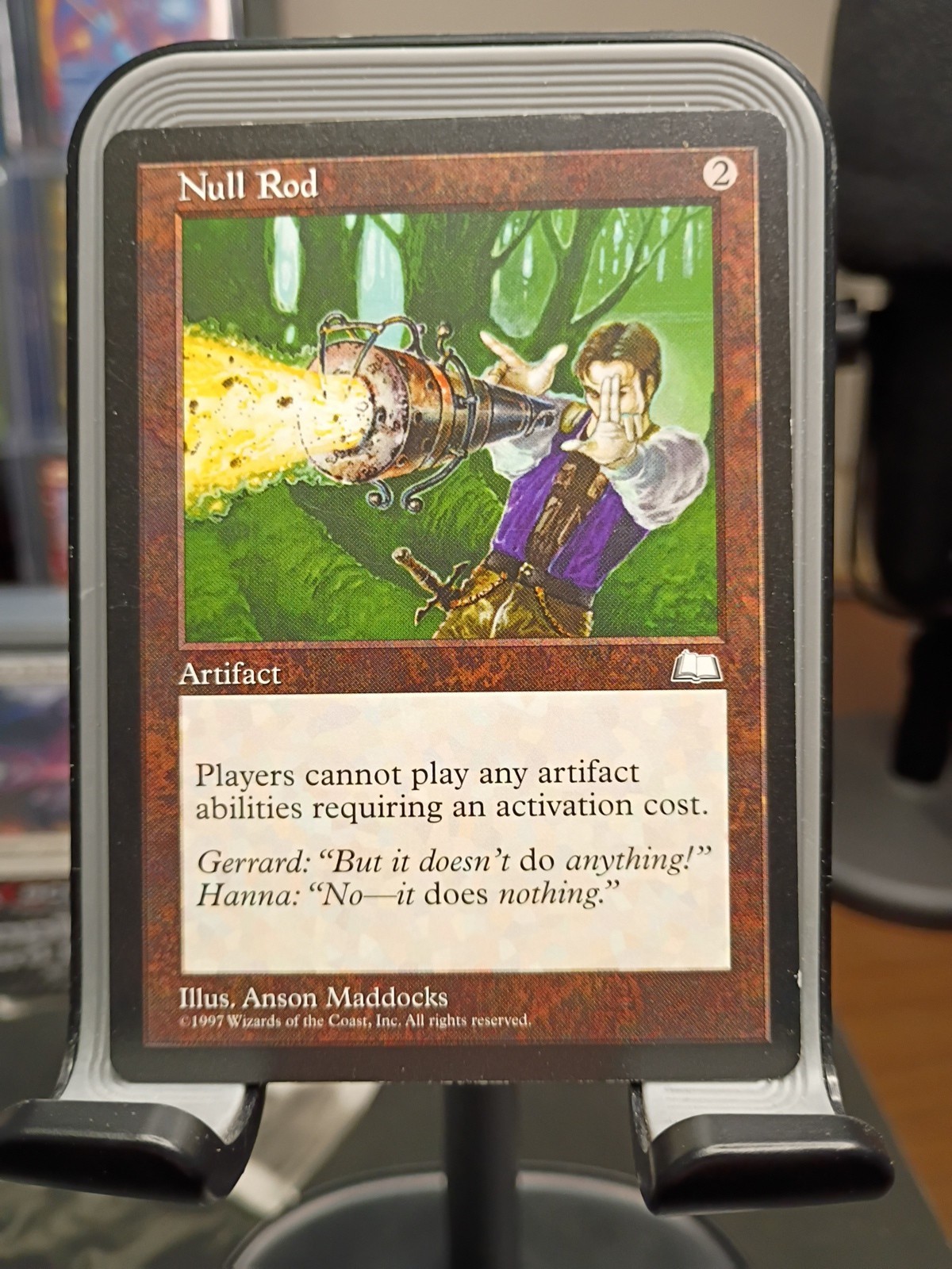 Null Rod - Weatherlight - LP - MTG - Magic The Gathering