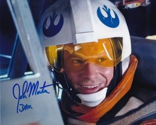 JOHN MORTON signed Autogramm 20x25cm STAR WARS in Person autograph COA