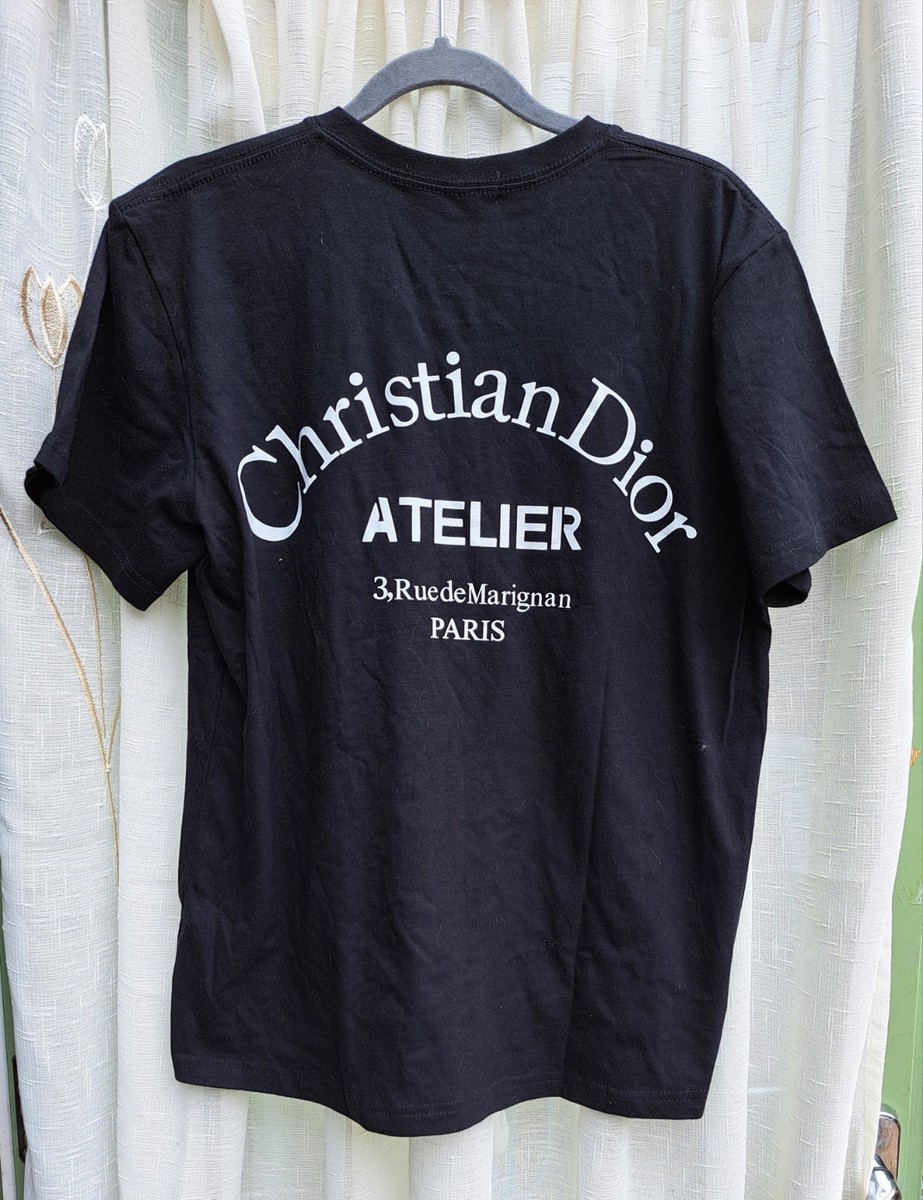 AUTHENTIC CHRISTIAN DIOR ATELIER PROMO T-SHIRT WITH TAG ATTACHED