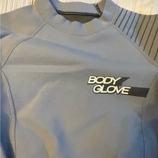Body Glove gray swim shirt titanium insulation insotherm long sleeve men's small