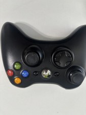 Official Microsoft Xbox 360 Black Wireless Co...