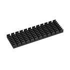 M.2 Aluminum Heatsink 70x22x6mm Slotted Black Design for 2280 SSD