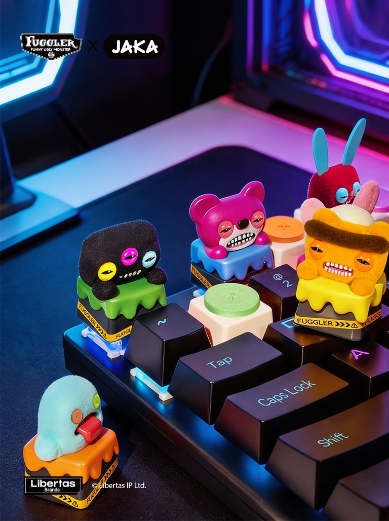 Fuggler X JAKA Keyboard Cap Series Blind Box Stress-relief